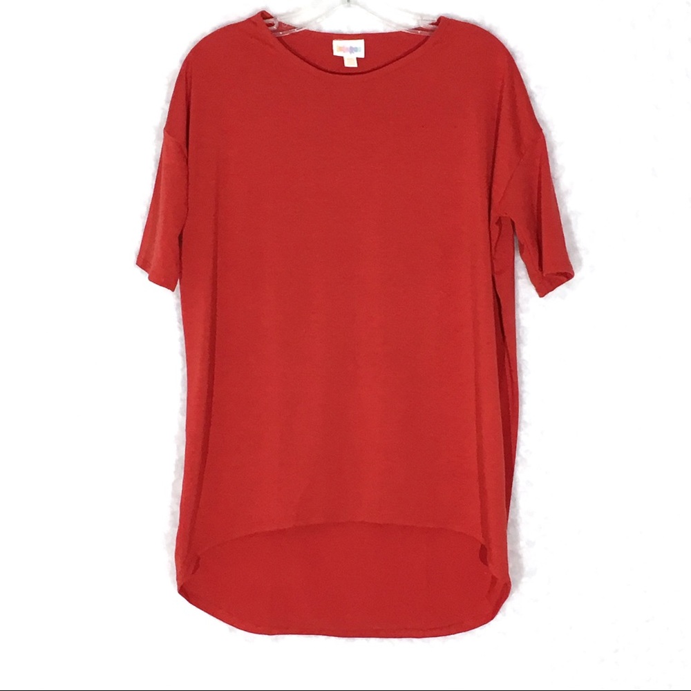 Sale🛍🎉Lularoe | Irma | Tunic Shirt Red Size nwot